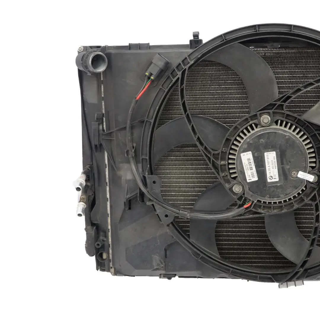BMW E81 E87 E90 E91 E92 Complete Radiator Pack Fan Petrol 400W - SKU 7590699-3 - Part number 7590699
