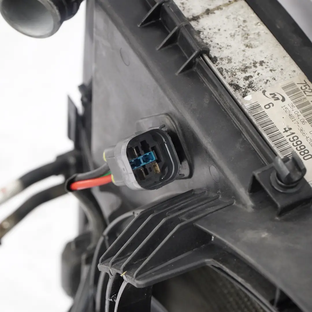 BMW E81 E87 E90 E91 E92 Struttura Ventola Con Ventola Benzina 400W - SKU 7590699-3 - Numero di parte 7590699