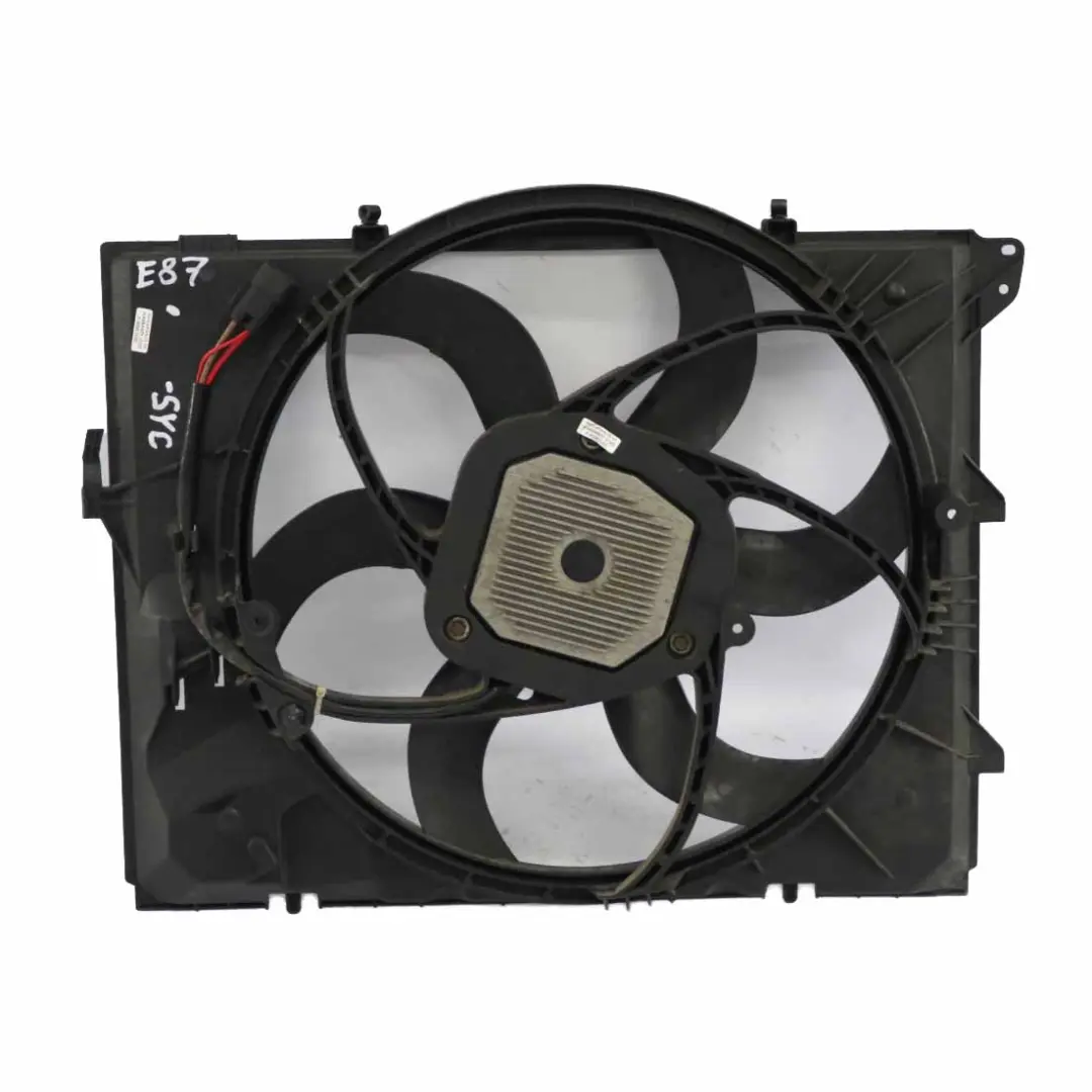  Radiator Fan BMW E87 E90 N45 N46 N52 N53 400W Housing With Fan SYC 116-223-70 - SKU 7590699-5 - Part number 7590699