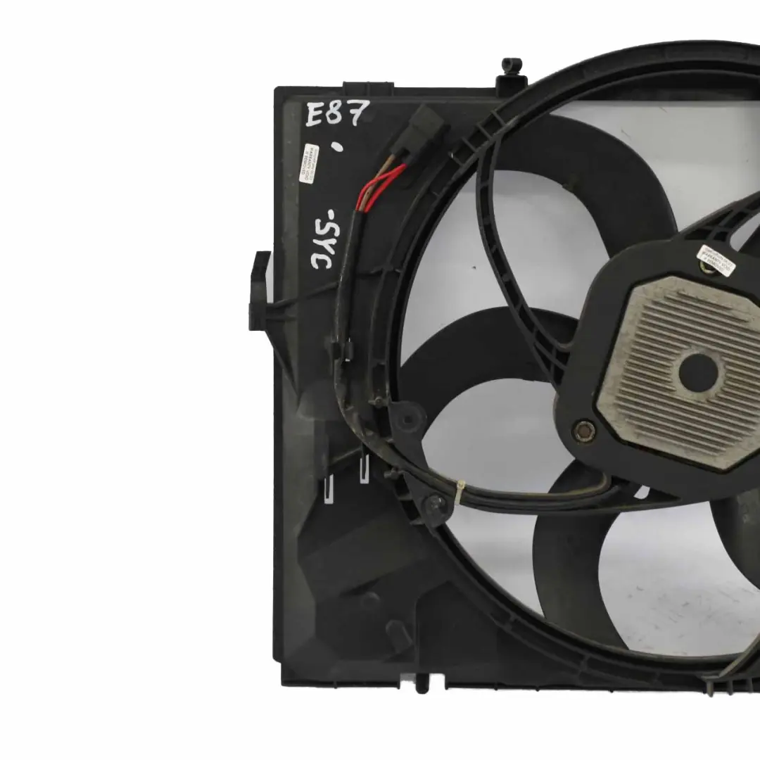  Radiator Fan BMW E87 E90 N45 N46 N52 N53 400W Housing With Fan SYC 116-223-70 - SKU 7590699-5 - Part number 7590699