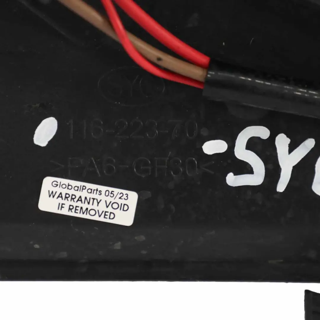 Ventilador Radiador BMW E87 E90 N46 N52 N53 Carcasa Ventilador SYC 116-223-70 para con número de pieza 7590699 Ventilador Radiador BMW E87 E90 N46 N52 N53 Carcasa Ventilador SYC 116-223-70 - SKU 7590699-5 - Número de pieza 7590699