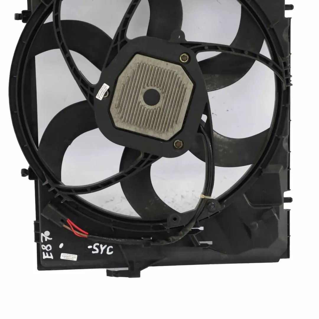 Radiator Fan BMW E87 E90 N45 N46 N52 N53 400W Housing With Fan SYC 116-223-70 to with Part number 7590699 Radiator Fan BMW E87 E90 N45 N46 N52 N53 400W Housing With Fan SYC 116-223-70 - SKU 7590699-5 - Part number 7590699