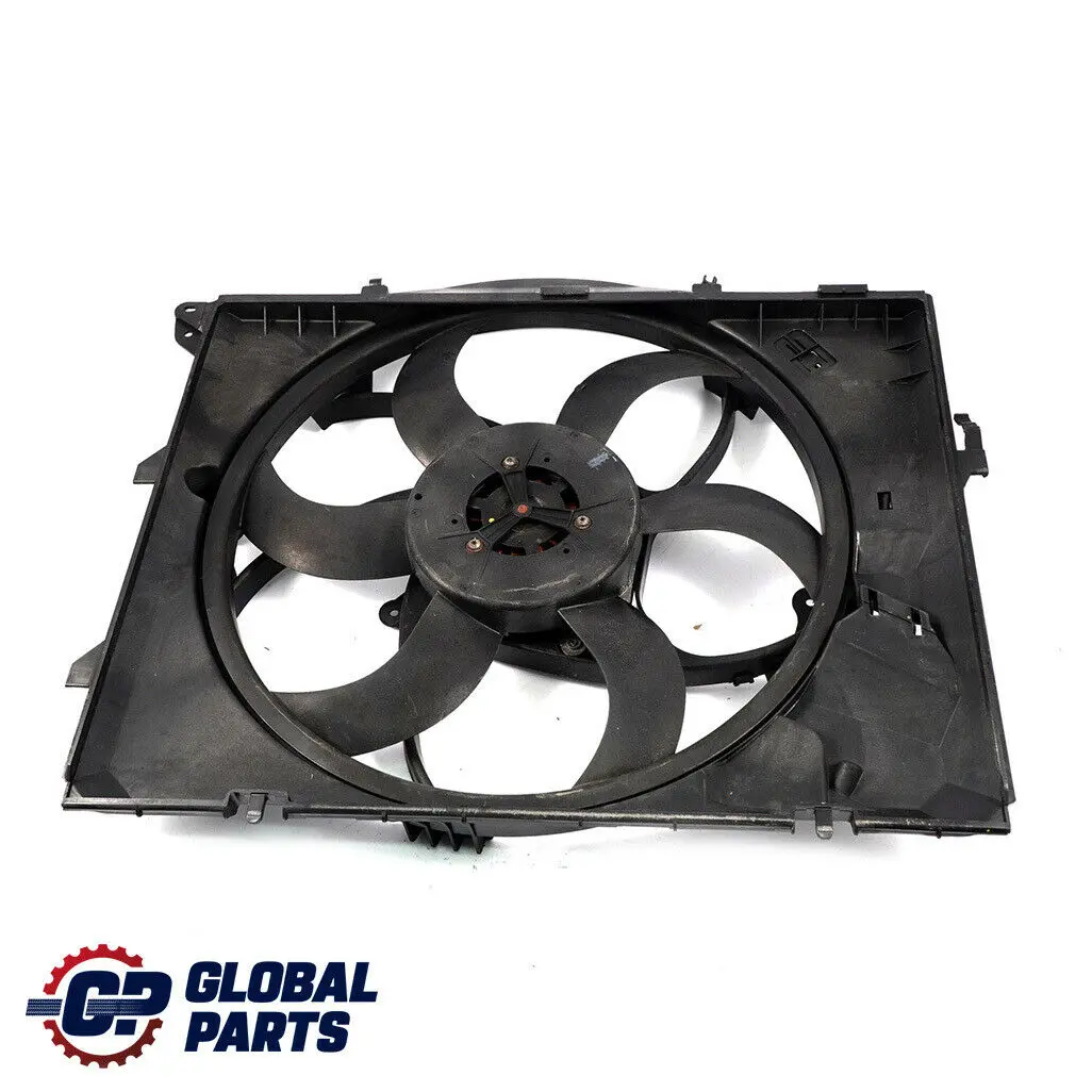 N46 N52 N53 400W Radiator Fan Housing With Fan to BMW E87 E90 with Part number 7590699 BMW E87 E90 N46 N52 N53 400W Radiator Fan Housing With Fan - SKU 7590699 - Part number 7590699