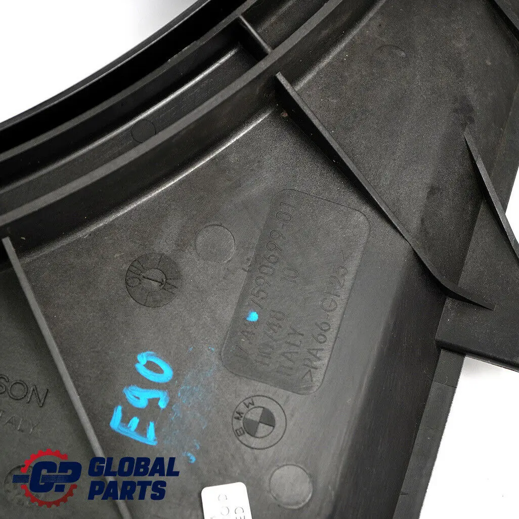 *BMW 1 3 Reihe E81 E87 E90 E91 N46 N52 N53 400W Lüfterzarge mit Lüfter für mit Teilenummer 7590699 *BMW 1 3 Reihe E81 E87 E90 E91 N46 N52 N53 400W Lüfterzarge mit Lüfter - SKU 7590699 - Teilenummer 7590699