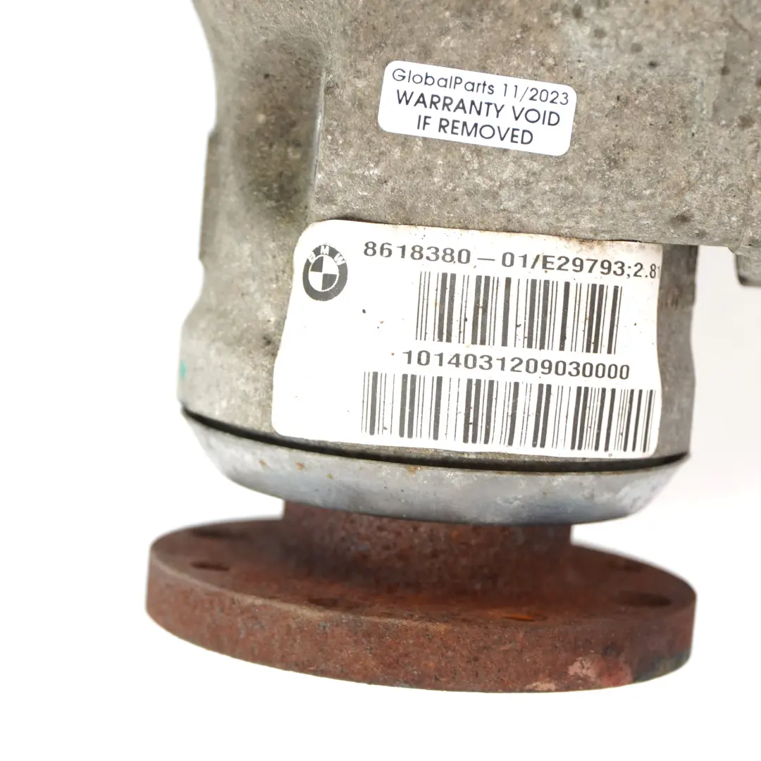 BMW X3 F25 30dX 35dX F10 M550dX F20 M140iX Front Differential Diff 2,81 WARRANTY - SKU 7591996 - Part number 7591996