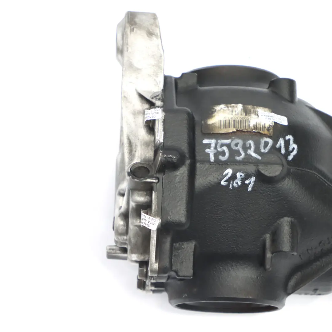 30dX 35dX Hinten Achse Differential Diff 2,81 7592013 GARANTIE BMW X3 F25 X4 F26 - SKU 7592014 - Teilenummer 7592014