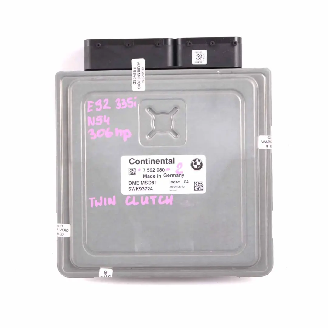 N54 306HP ECU Kit DME CAS3 Key Sport Dual-Clutch to BMW E90 E91 LCI 335i with Part number 7592080 BMW E90 E91 LCI 335i N54 306HP ECU Kit DME CAS3 Key Sport Dual-Clutch - SKU 7592080-2 - Part number 7592080