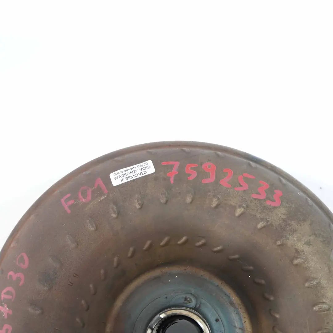 Drehmomentwandler BMW E90 LCI F01 N57 Automatikgetriebe Getriebe GA6HP26Z für mit Teilenummer 7592533 Drehmomentwandler BMW E90 LCI F01 N57 Automatikgetriebe Getriebe GA6HP26Z - SKU 7592533 - Teilenummer 7592533