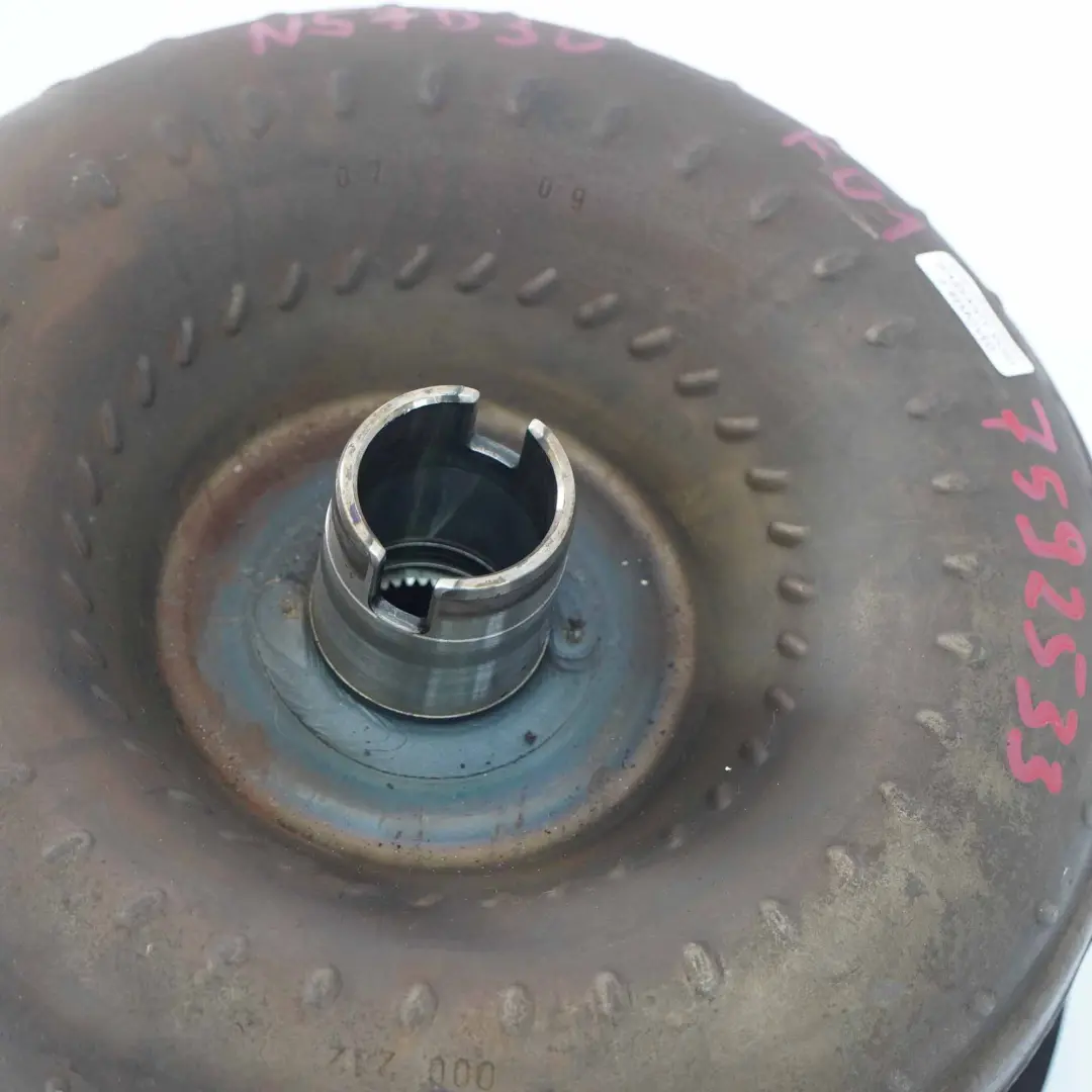  Convertidor Par BMW E90 LCI F01 N57 Caja Cambios Transmisión Automática GA6HP26Z - SKU 7592533 - Número de pieza 7592533