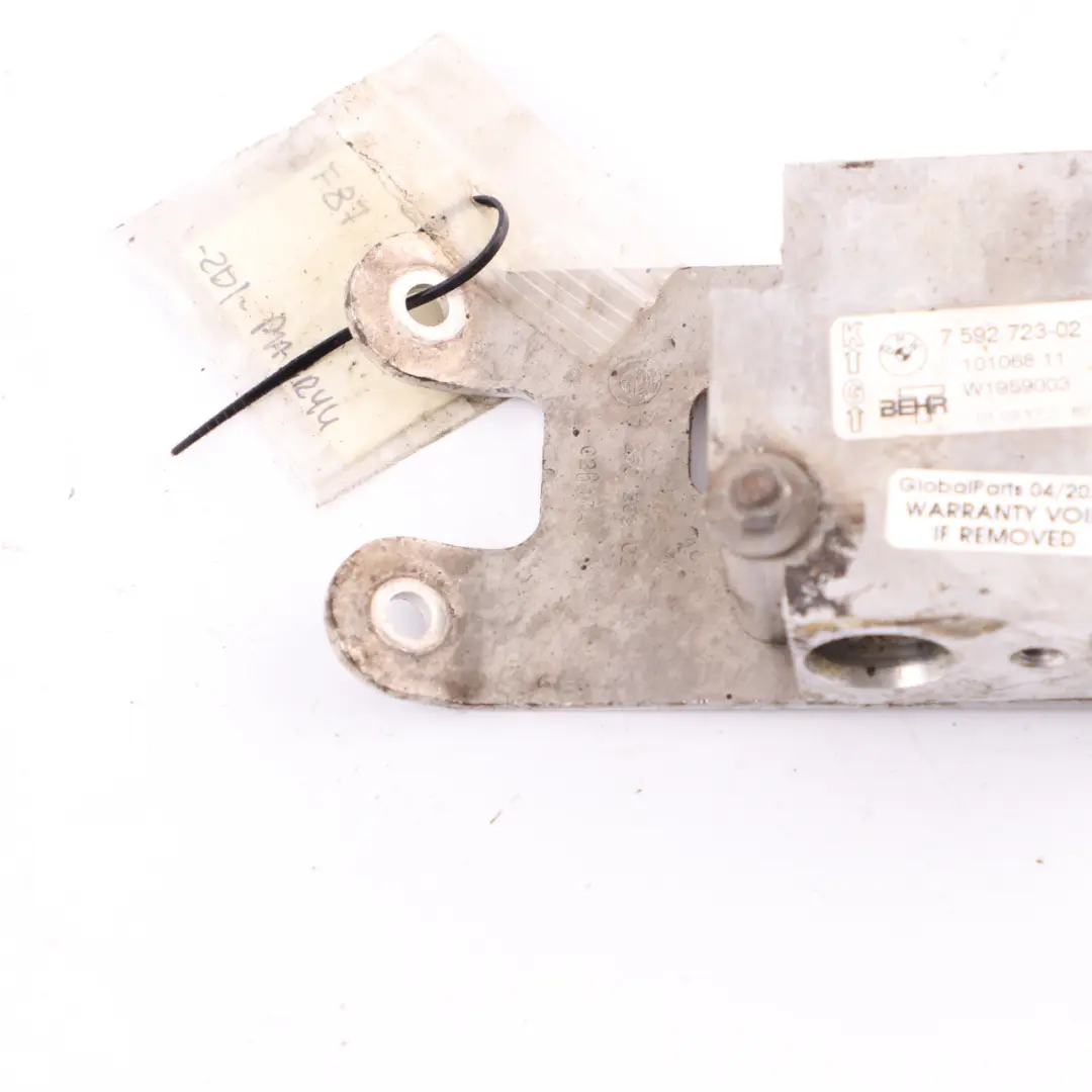 Gearbox Oil Cooler Thermostat to BMW F87 M2 F80 M3 F82 F83 M4 with Part number 7592723 BMW F87 M2 F80 M3 F82 F83 M4 Gearbox Oil Cooler Thermostat - SKU 7592723-2 - Part number 7592723