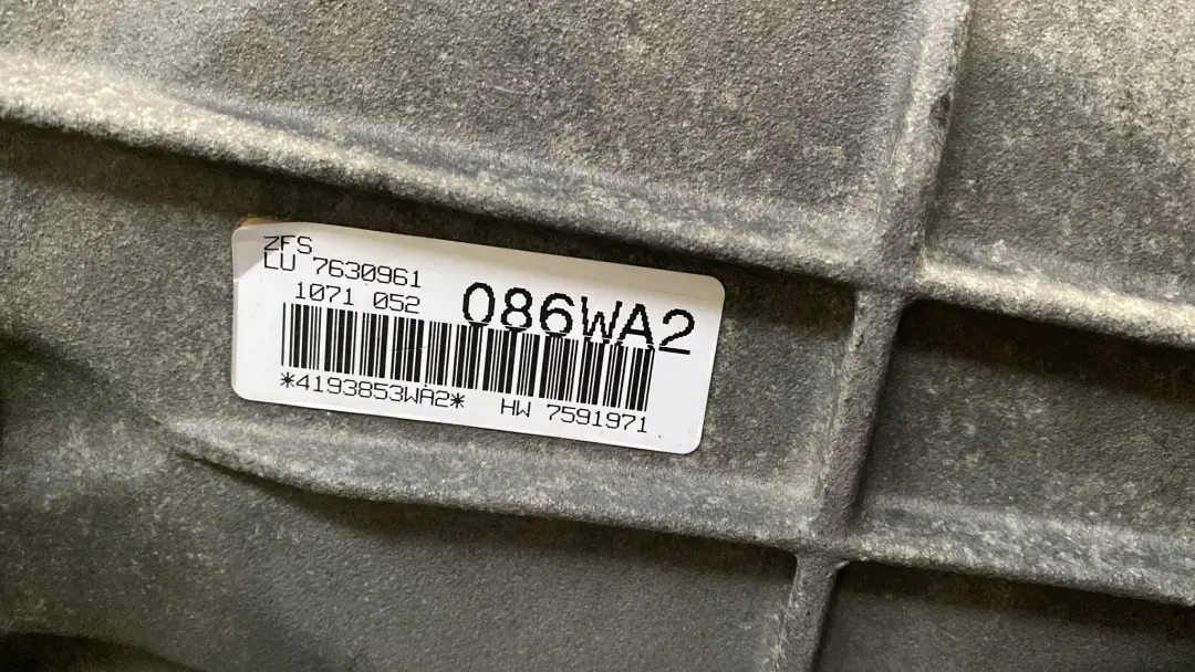 BMW X1 E84 23dX N47S Automatic Gearbox GA6HP19Z WARRANTY - SKU 7593731 - Part number 7593731