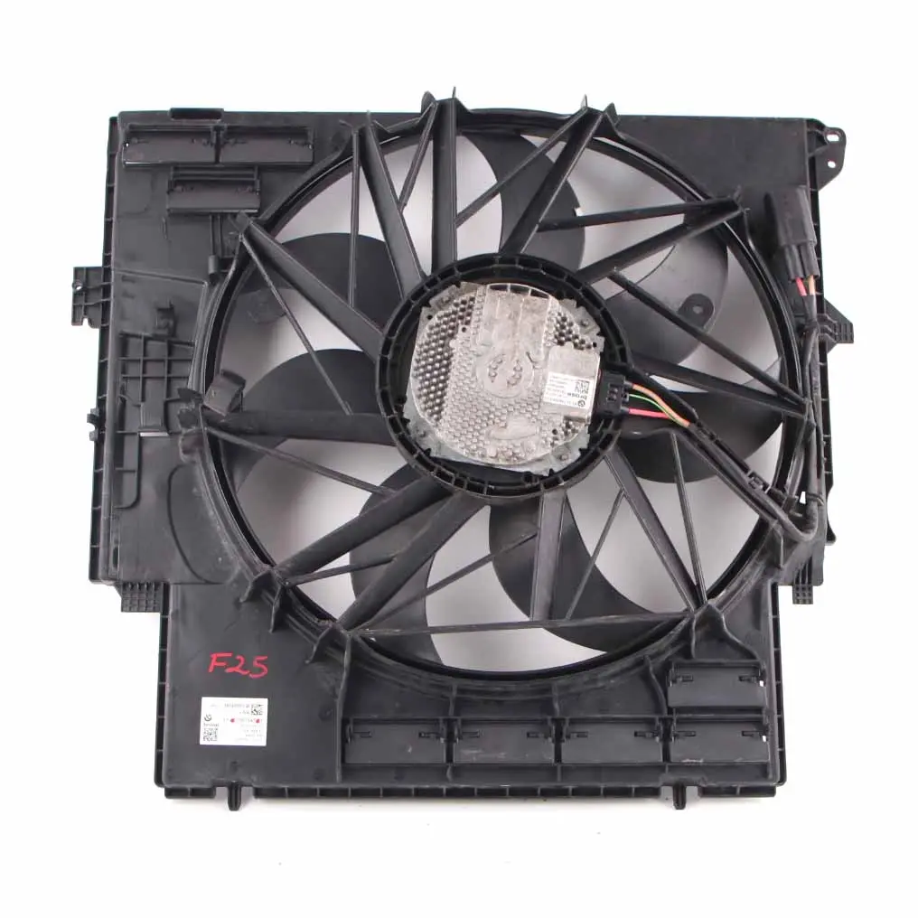  Wentylator Chłodnicy BMW X3 F25 Obudowa Chłodnicy Silnika 600W - SKU 7593847 - Numer Części 7593847