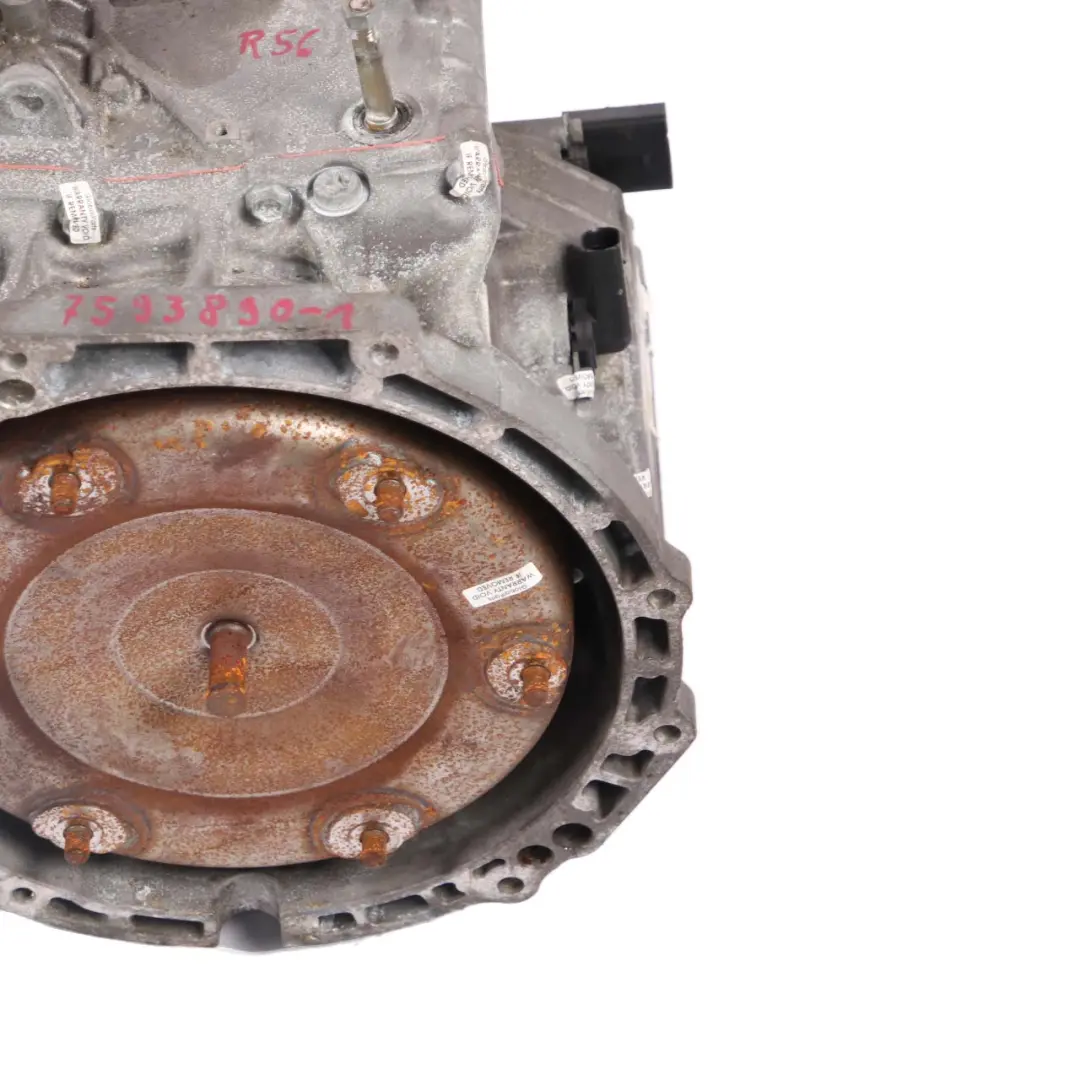 Gearbox Mini Cooper R56 R55 R57 LCI N16 GA6F21WA ANF WARRANTY to Automatic with Part number 7593890 Automatic Gearbox Mini Cooper R56 R55 R57 LCI N16 GA6F21WA ANF WARRANTY - SKU 7593890-1 - Part number 7593890