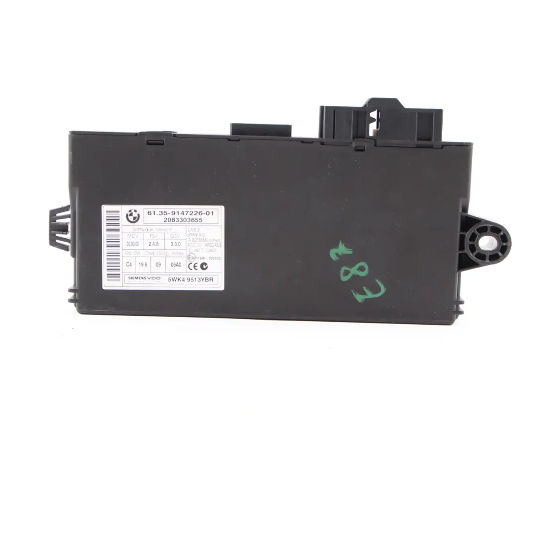 BMW E87 LCI E90 N43 118i 318i ECU Unidad de Control Kit DME CAS3 Clave - SKU 7595179-7 - Número de pieza 7595179
