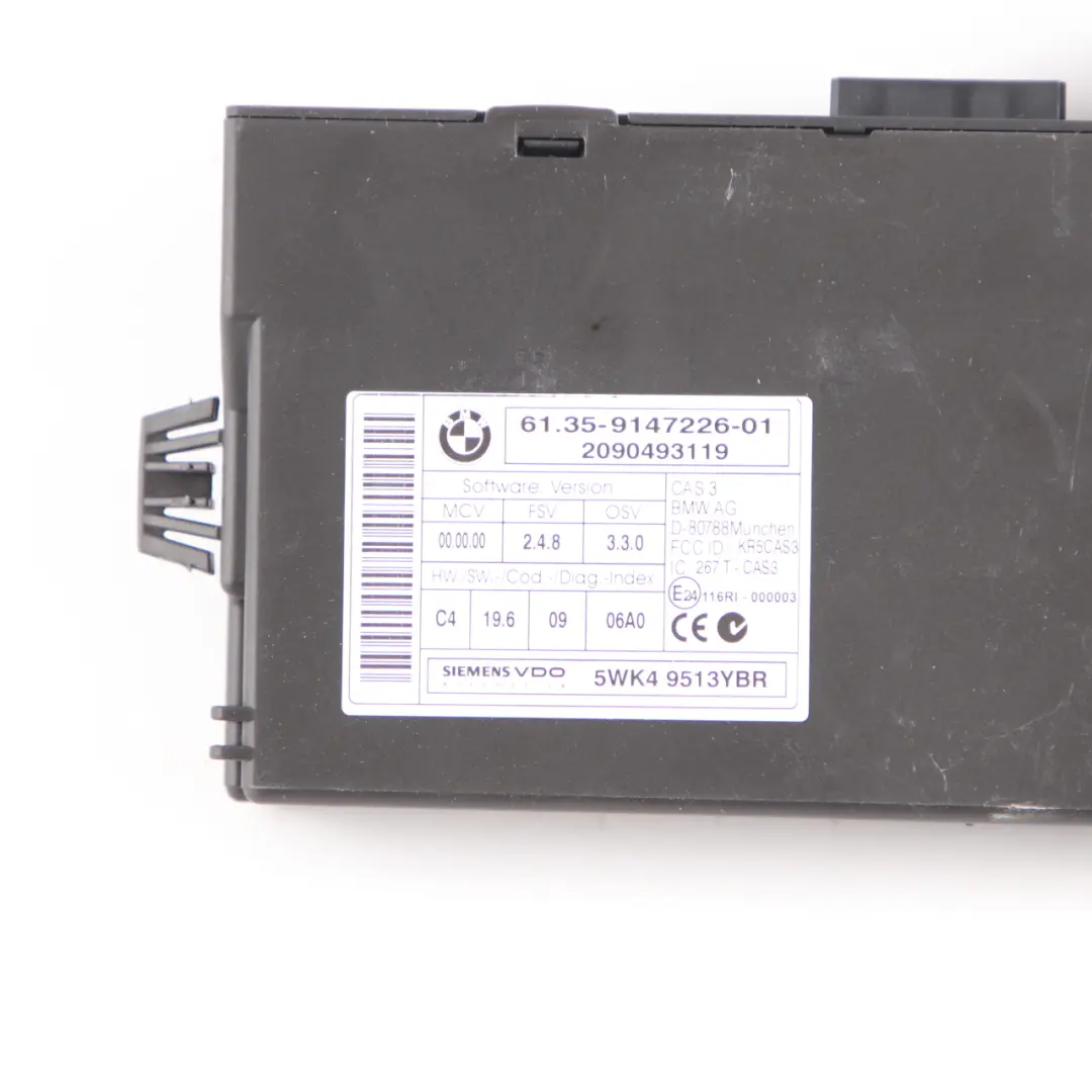 BMW E81 E87 LCI N43 116i 2.0 122HP ECU Control Unit Kit DME CAS3 + Key - SKU 7595179-9 - Part number 7595179