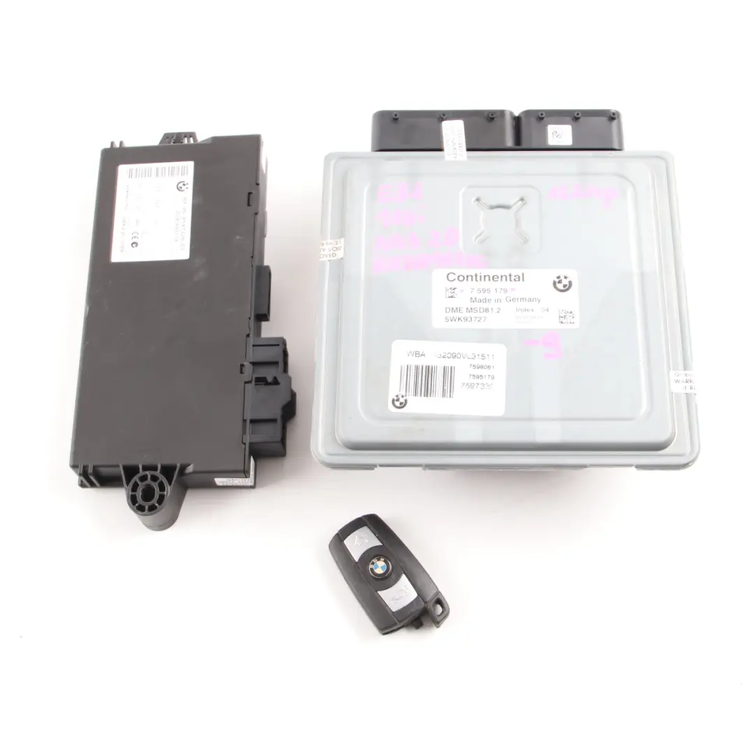 Benzina N43 Centralina Motore DME Manuale per BMW E81 E87 LCI E90 E91 con numero di parte 7595179 BMW E81 E87 LCI E90 E91 Benzina N43 Centralina Motore DME Manuale - SKU 7595179 - Numero di parte 7595179