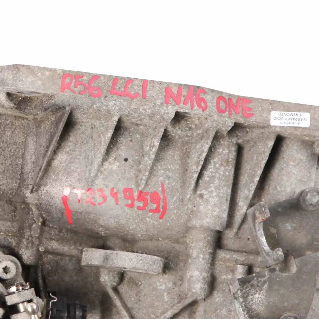 Mini One R56 LCI N16 Petrol Manual 6 Speed Gearbox GS6-55BG ADP WARRANTY - SKU 7595841 - Part number 7595841