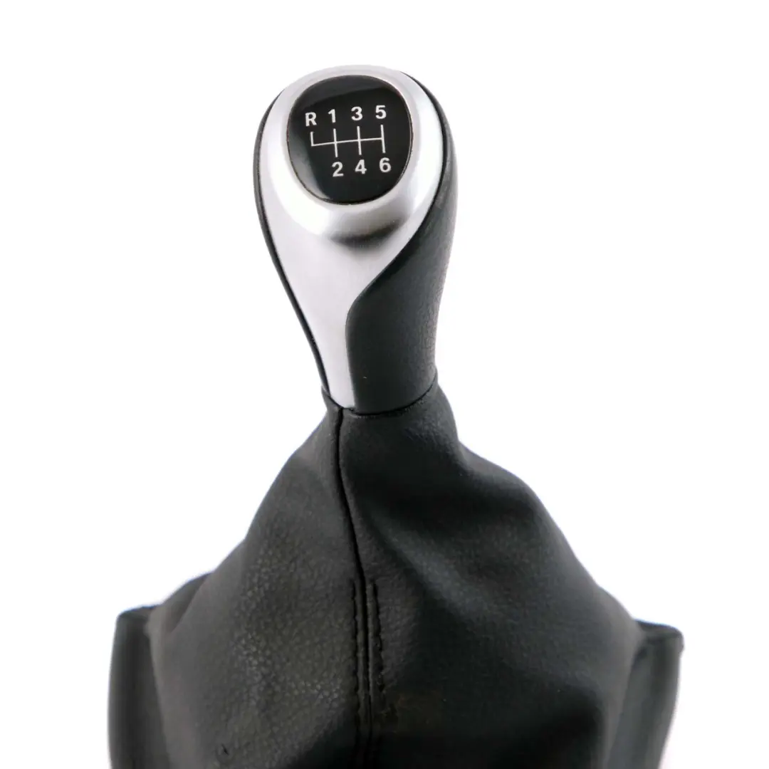 BMW 1 2 F20 F21 LCI F22 Speed Gear Knob & Gaiter 6 Speed Perlglanz Chrom - SKU rhd-7596011 - Part number 7596011