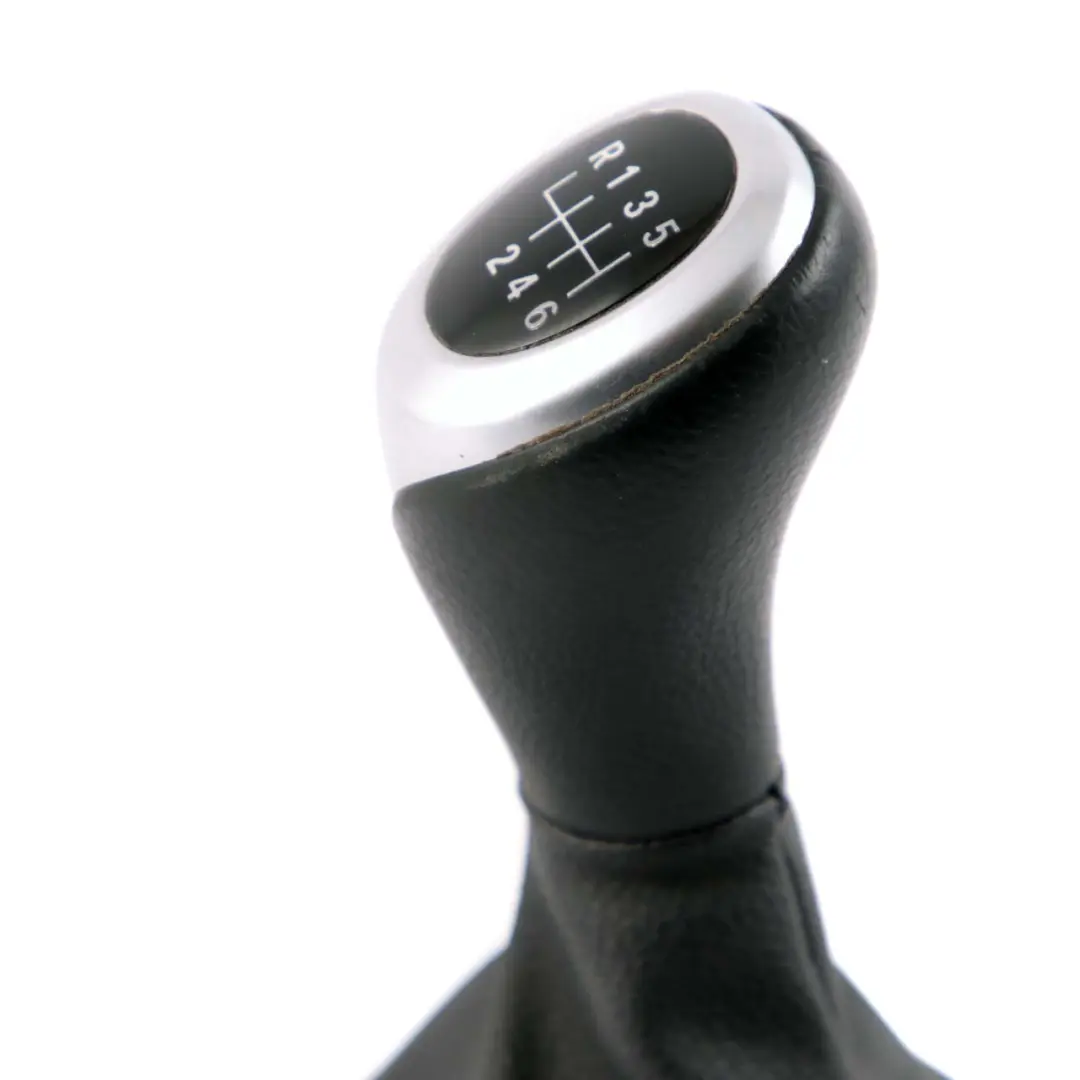 BMW 1 2 F20 F21 LCI F22 Speed Gear Knob &amp; Gaiter 6 Speed Perlglanz Chrom - SKU rhd-7596011 - Part number 7596011