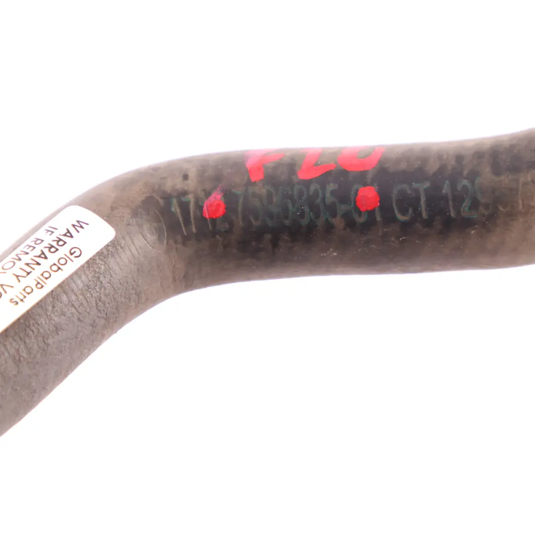 Coolant Hose BMW F20 F21 F30 N13 Engine Cooling Water Pipe Line to with Part number 7596835 Coolant Hose BMW F20 F21 F30 N13 Engine Cooling Water Pipe Line - SKU 7596835 - Part number 7596835