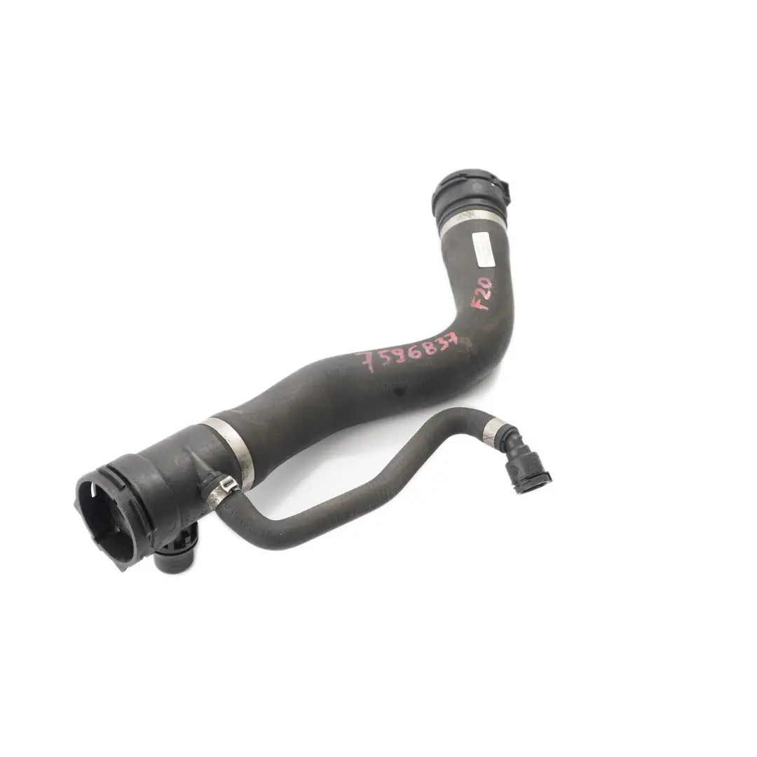 Radiator Coolant Hose Pipe to BMW F20 F21 F30 F31 F32 Petrol with Part number 7596837 BMW F20 F21 F30 F31 F32 Petrol Radiator Coolant Hose Pipe - SKU 7596837 - Part number 7596837