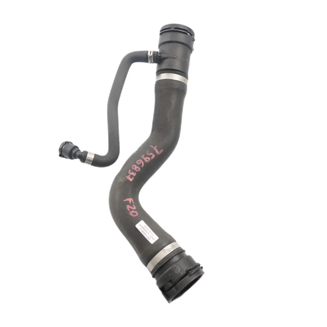 Benzina Radiatore Tubo Flessibile Raffreddamento per BMW F20 F21 F30 F31 F32 con numero di parte 7596837 BMW F20 F21 F30 F31 F32 Benzina Radiatore Tubo Flessibile Raffreddamento - SKU 7596837 - Numero di parte 7596837