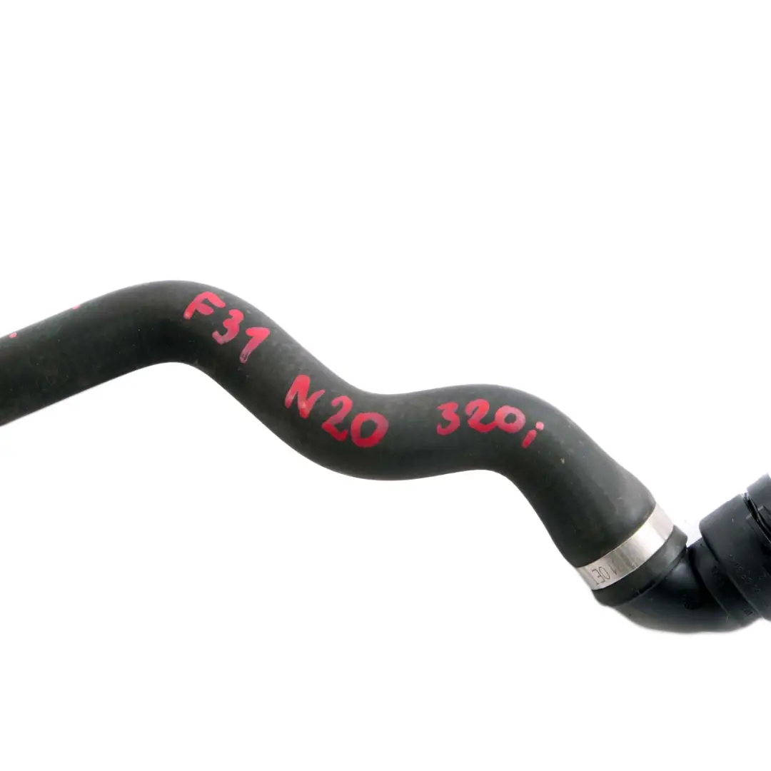 N20 Tubo Refrigerante Manguera Radiador para BMW F20 F21 F30 F31 con número de pieza 7596840 BMW F20 F21 F30 F31 N20 Tubo Refrigerante Manguera Radiador - SKU 7596840 - Número de pieza 7596840