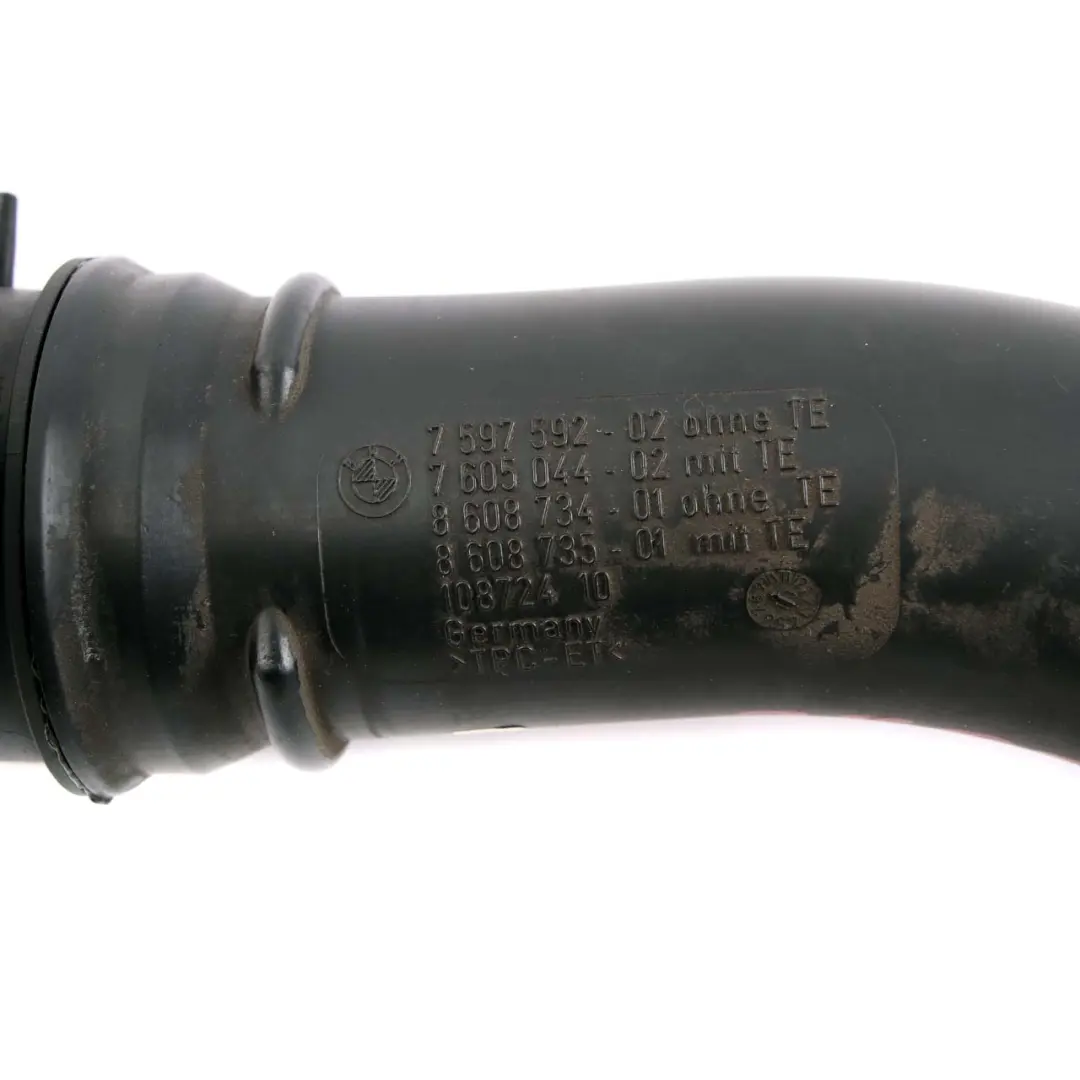 N20 1 Intake Hose Charge Air Duct to BMW F20 F21 125i F30 F31 320i 328i with Part number 7597592 BMW F20 F21 125i F30 F31 320i 328i N20 1 Intake Hose Charge Air Duct - SKU 7597592-1 - Part number 7597592
