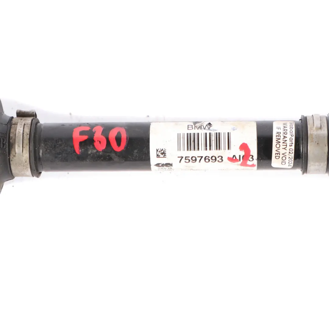 Shaft BMW F20 F30 F31 N47N Output Front Left N/S Axle to Drive with Part number 7597693 Drive Shaft BMW F20 F30 F31 N47N Output Front Left N/S Axle - SKU 7597693-2 - Part number 7597693