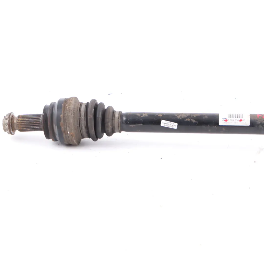 BMW X3 F25 X4 F26 Eje transmisión trasero derecho 30dX 35dX D=38MM - SKU 7598036 - Número de pieza 7598036