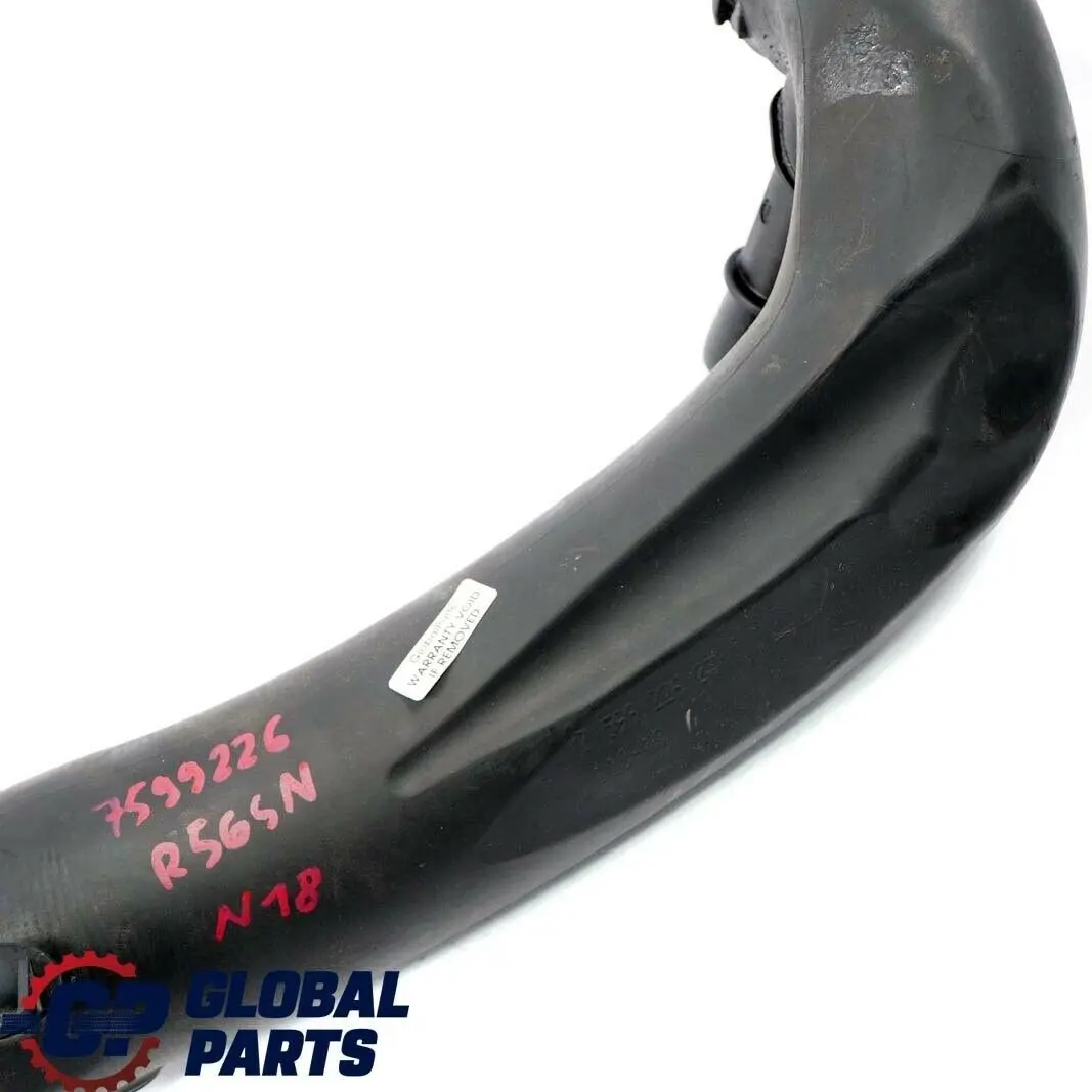 MINI S R55 R56 LCI N18 Przewód Rura Intercoolera - SKU 7599226 - Numer Części 7599226