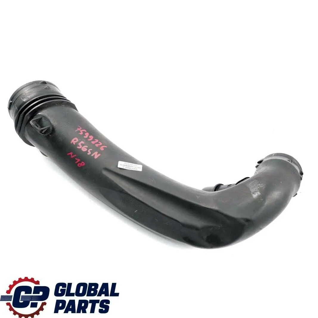Tubo De Admisión Mini Cooper S R55 R56 R57 LCI N18 Tubo Aire Silenciador para con número de pieza 7599226 Tubo De Admisión Mini Cooper S R55 R56 R57 LCI N18 Tubo Aire Silenciador - SKU 7599226 - Número de pieza 7599226
