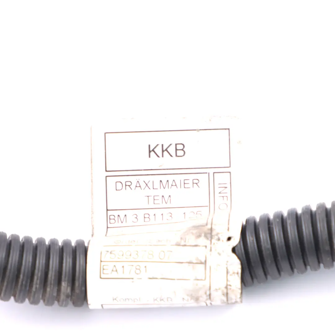 BMW F20 Petrol N55 Transmission automatique - Faisceau moteur - SKU 7599378 - Numéro de pièce 7599378