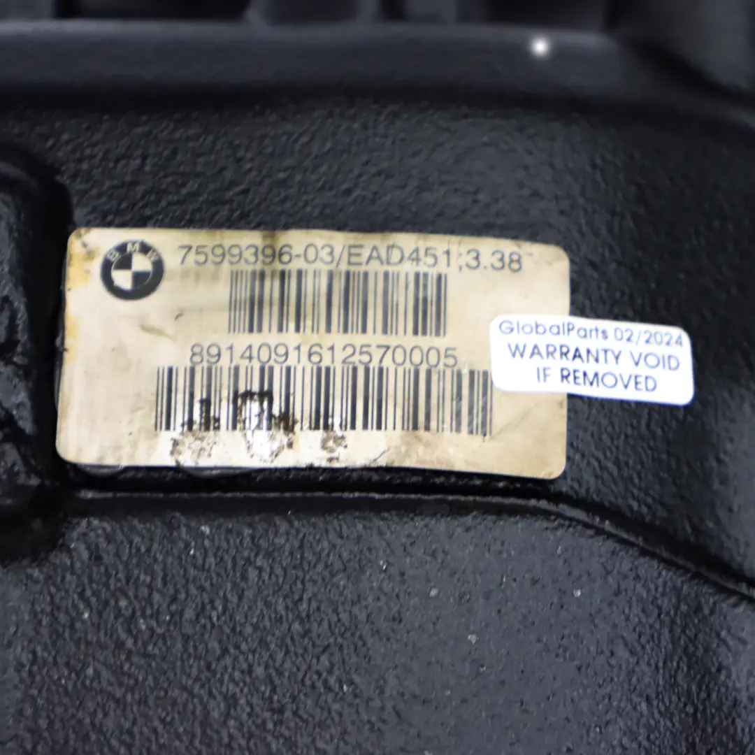 BMW X1 E84 20iX 28iX N20 Dyferencjał Dyfer Most Tył Tylny 3,38 7599396 - SKU 7599397 - Numer Części 7599397