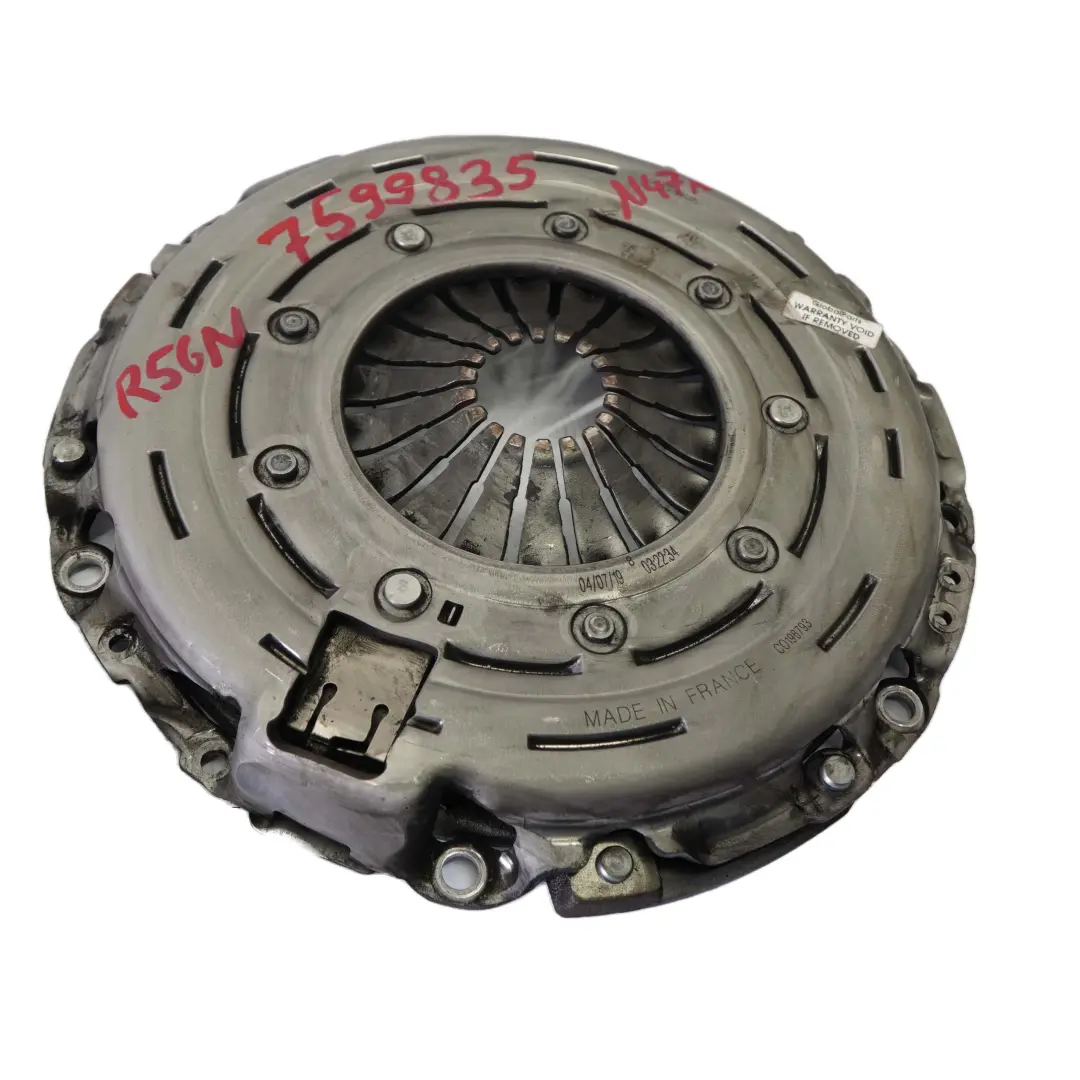 N47N Kit d'embrayage double volant d'inertie à deux masses Mini D R56 LCI R60 - SKU 7599835 - Numéro de pièce 7599835