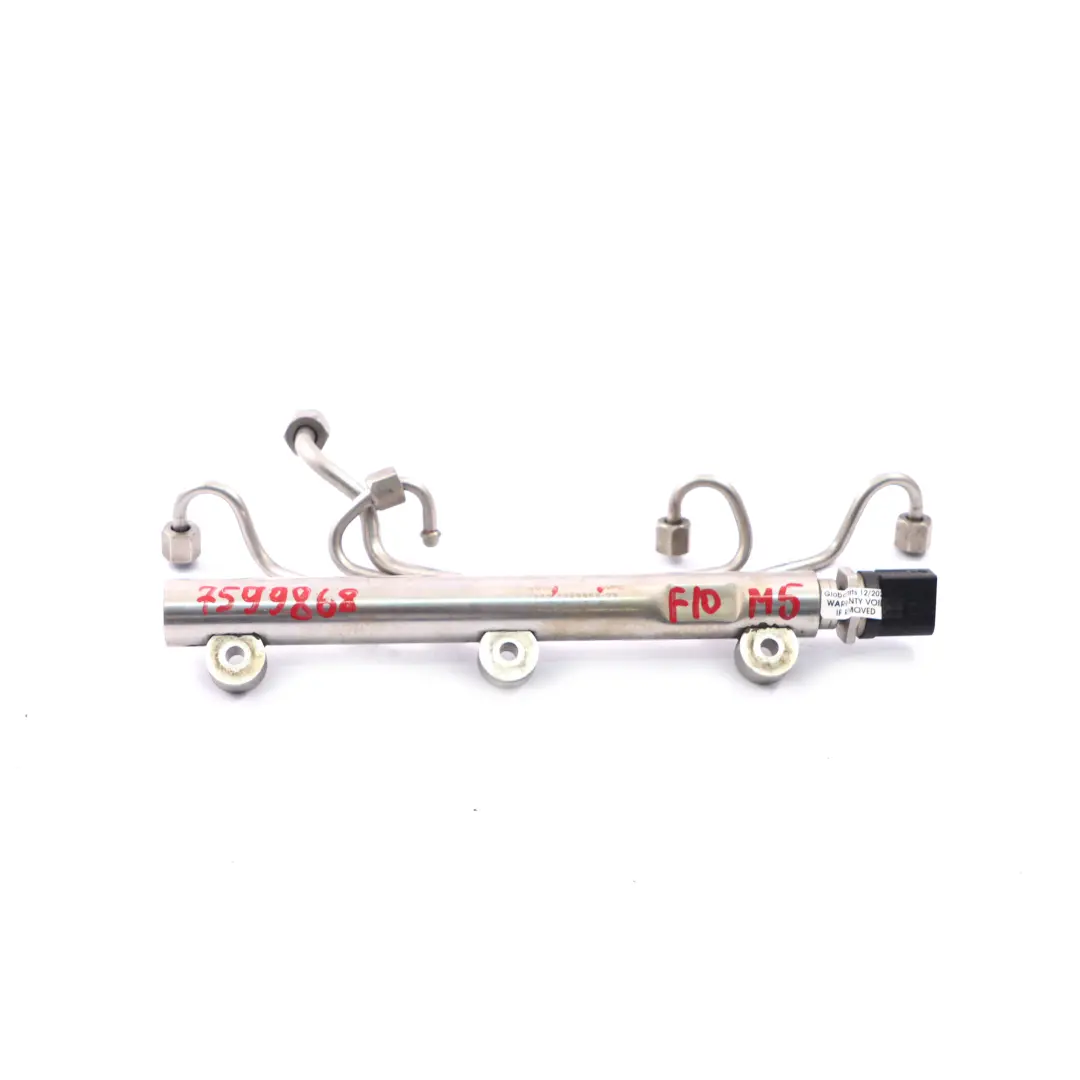 BMW F10 M5 S63N Fuel Rail Gasolina Tubo Inyección Alta Presión Cil. 5-8 - SKU 7599868 - Número de pieza 8649321
