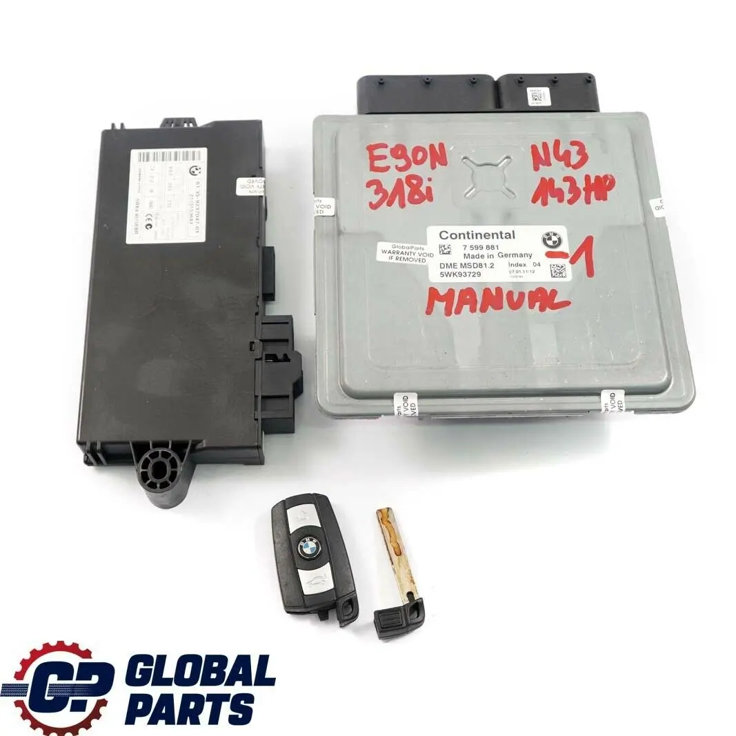 BMW E87 LCI E90 E91 118i 318i N43 Komputer - SKU 7599881-1 - Numer Części 7599881