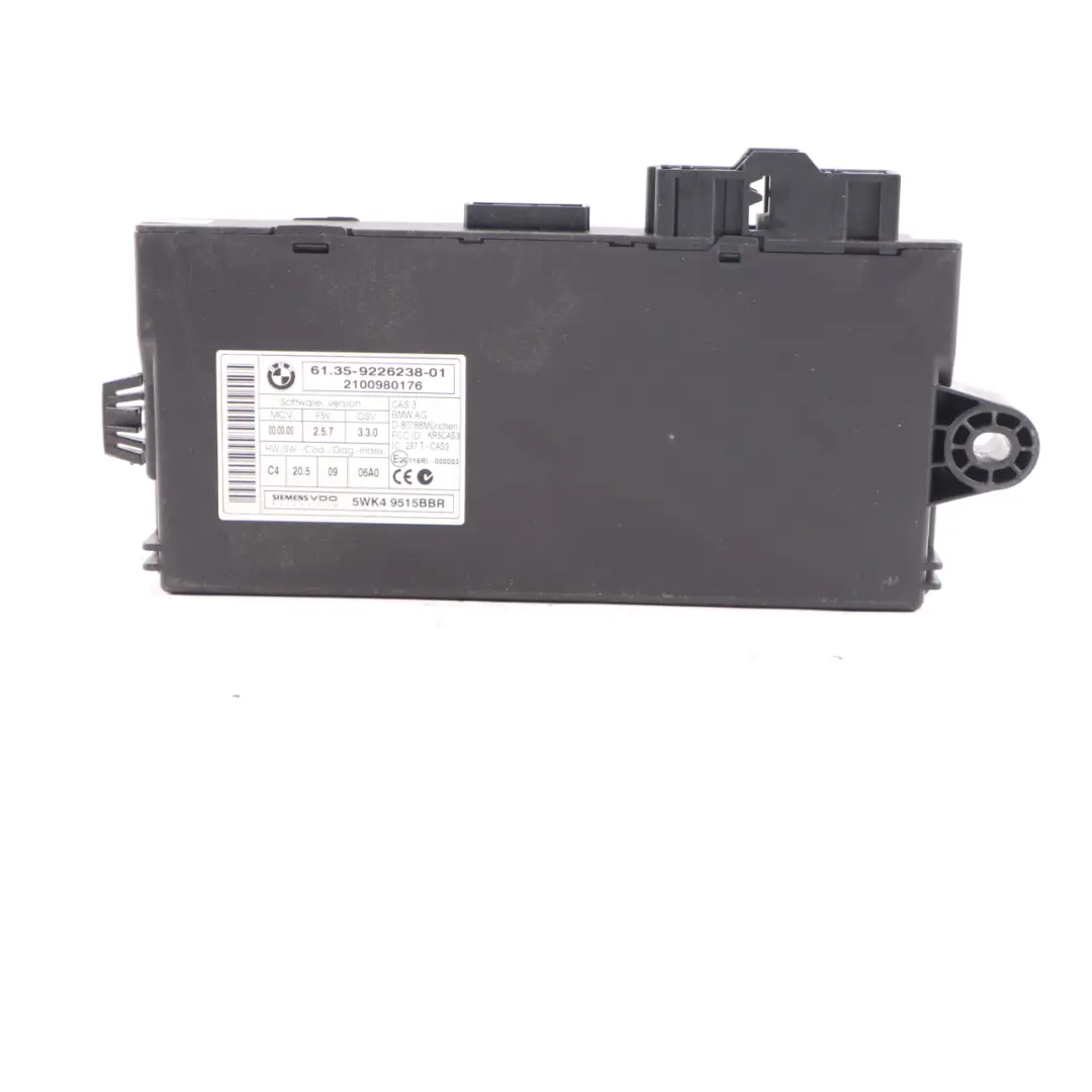 BMW E87 LCI E90 118i 318i N43 143HP ECU KIT DME CAS3 + Llave Automatico - SKU 7599881-2 - Número de pieza 7599881