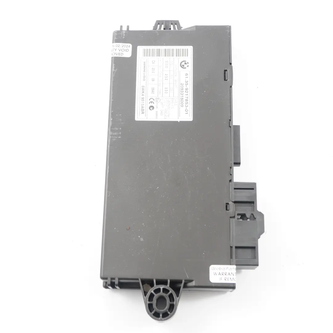 Benzina N43 170Hp Ecu Kit Dme Cas3 Chiave Manuale per BMW E90 320I con numero di parte 7599881 BMW E90 320I Benzina N43 170Hp Ecu Kit Dme Cas3 Chiave Manuale - SKU 7599881-3 - Numero di parte 7599881