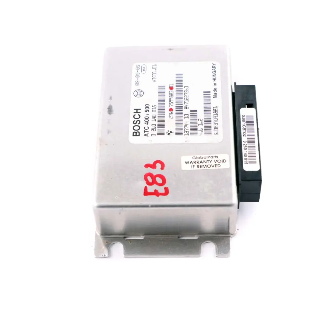 Steuergerät Verteilergetriebe Modul für BMW X3 X5 er E53 E83 mit Teilenummer 7599883 BMW X3 X5 er E53 E83 Steuergerät Verteilergetriebe Modul - SKU 7599883 - Teilenummer 7599883