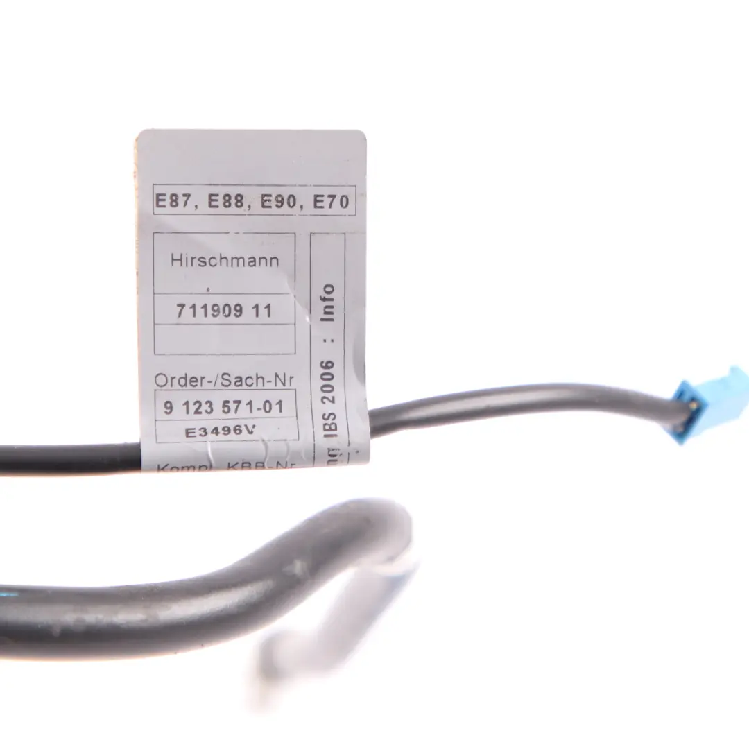 BMW E82 E88 IBS Kabel Batterie Blei Negativ Schwarz Draht Verkabelung - SKU 7599963-1 - Teilenummer 7599963