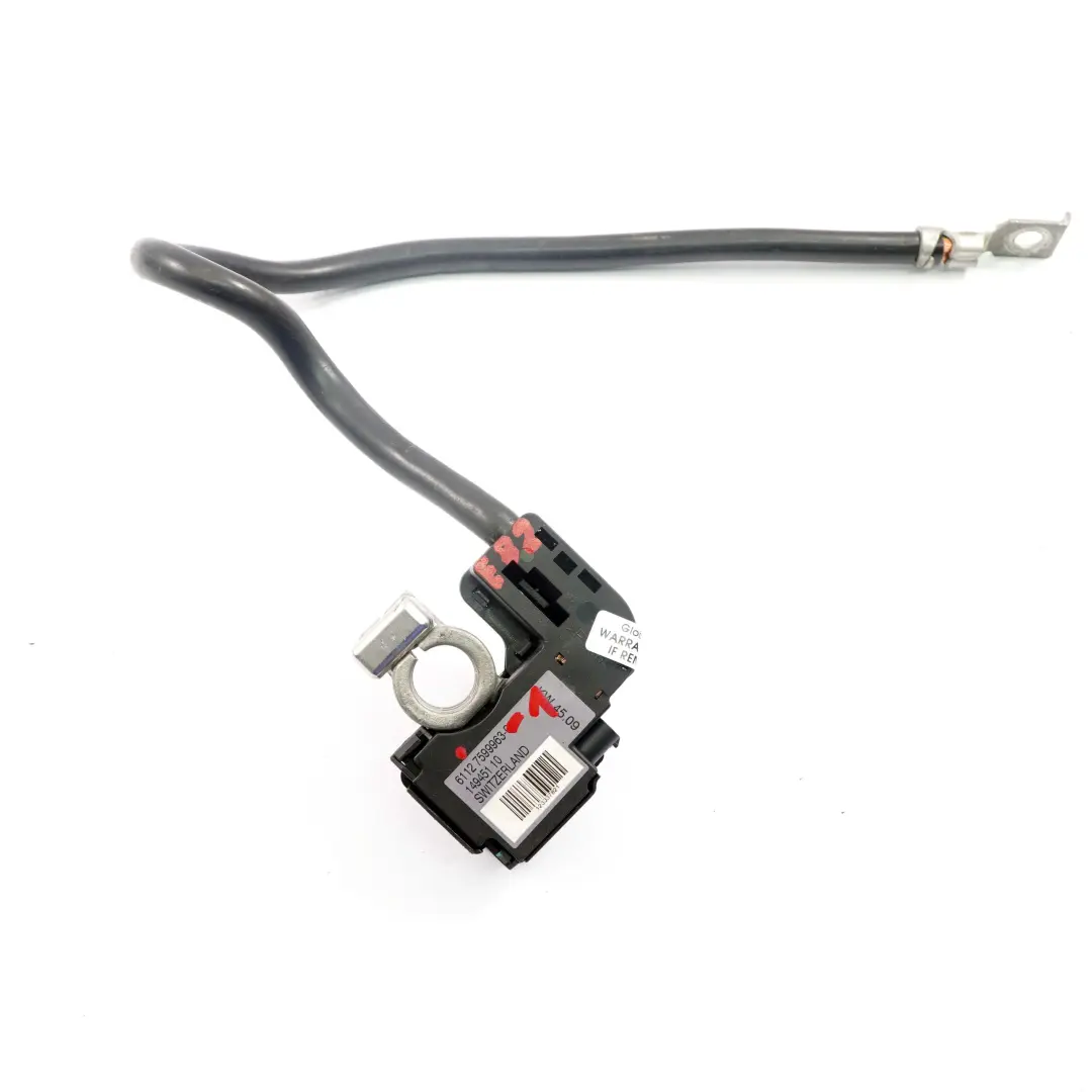  Cavo Batteria BMW Z4 E82 E88 E89 Negativo IBS - SKU 7599963 - Numero di parte 7599963