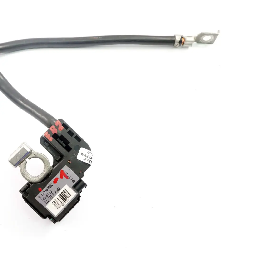  Câble De Liaison Batterie BMW Z4 E82 E88 E89 Négatif IBS Wire - SKU 7599963 - Numéro de pièce 7599963