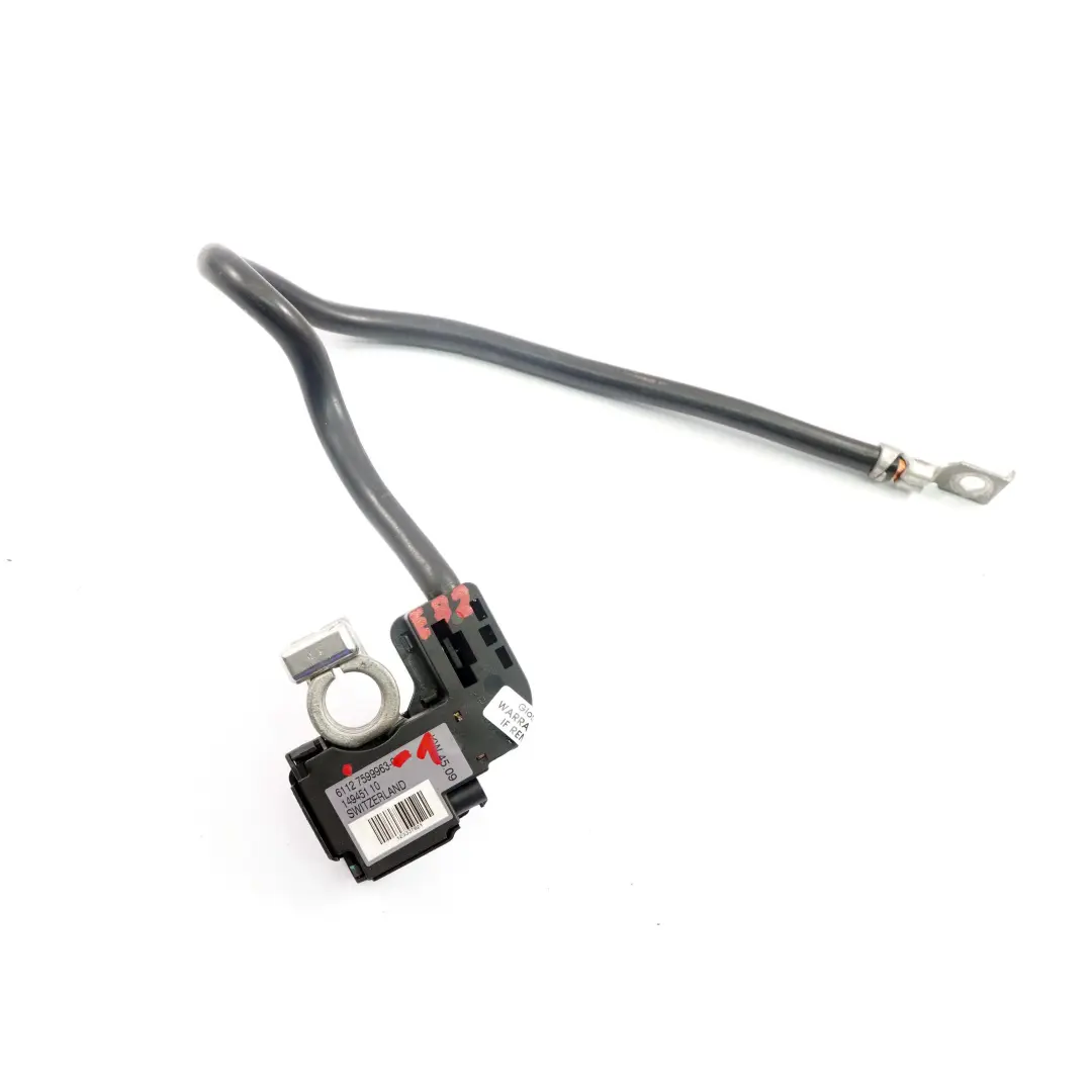  Battery Lead Cable BMW Z4 E82 E88 E89 Negative IBS Wire - SKU 7599963 - Part number 7599963