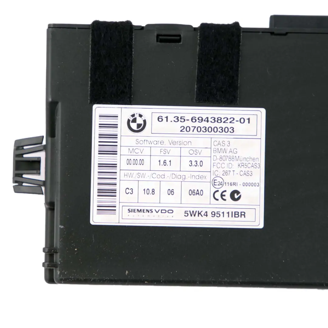 Mini Cooper R56 N12 1.6 120HP ECU Control Unit Kit DME CAS3 Key Manual - SKU 7600020-1 - Part number 7600020