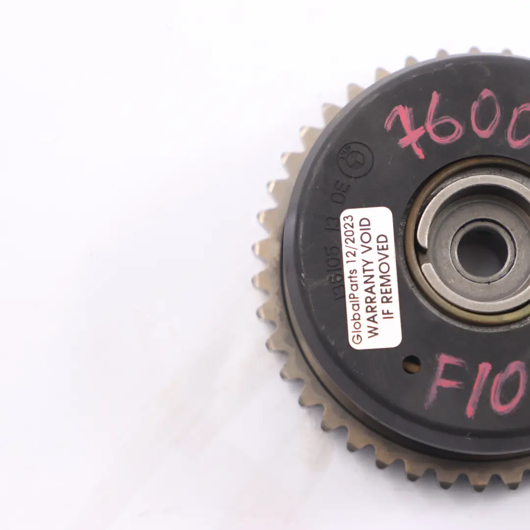 Ajuste árbol levas BMW F10 F11 LCI F13 N63N Rueda unidad admisión motor para con número de pieza 7600085 Ajuste árbol levas BMW F10 F11 LCI F13 N63N Rueda unidad admisión motor - SKU 7600085 - Número de pieza 7600085