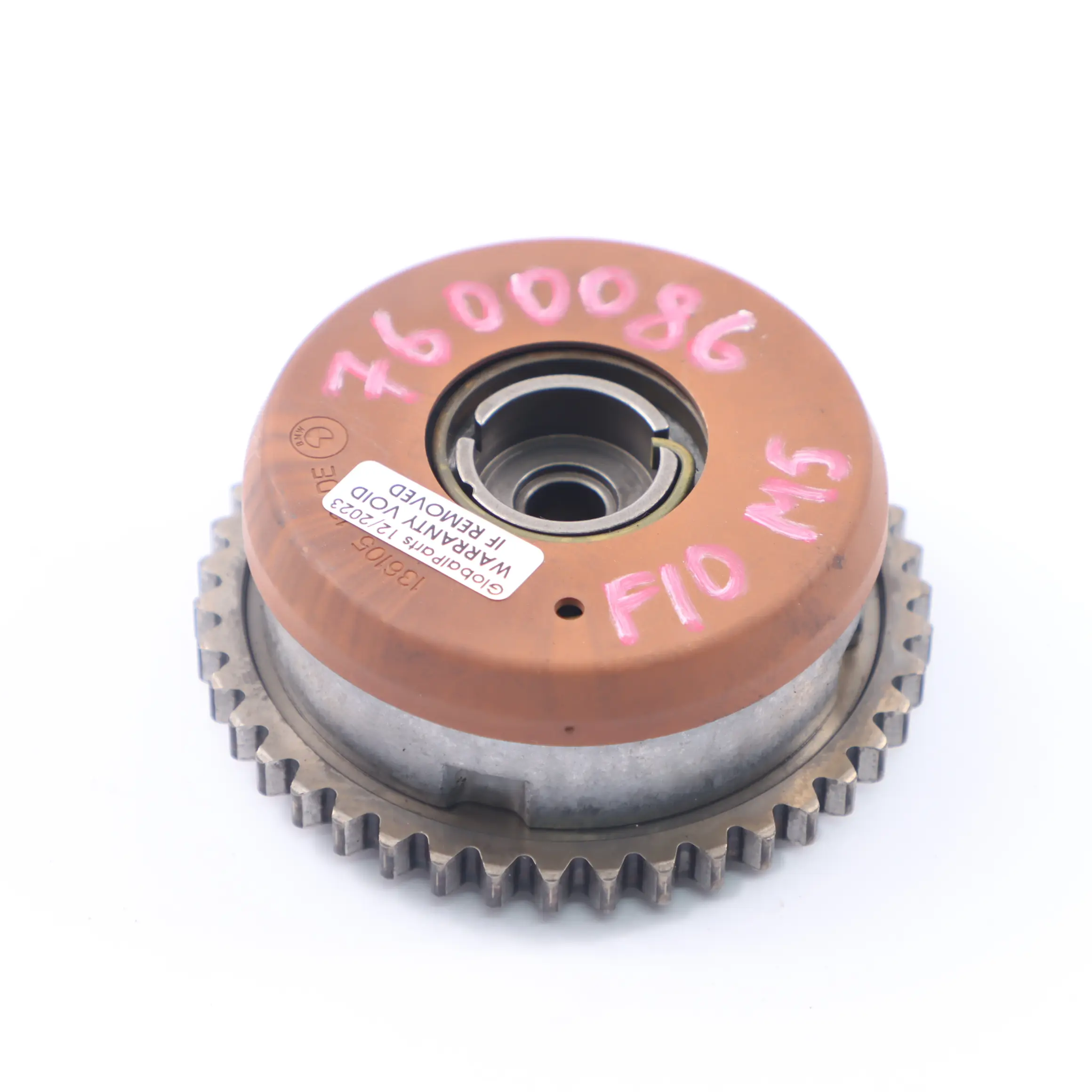 Regolazione albero camme BMW F10 F11 LCI F13 N63N Unità uscita Ruota 7600086