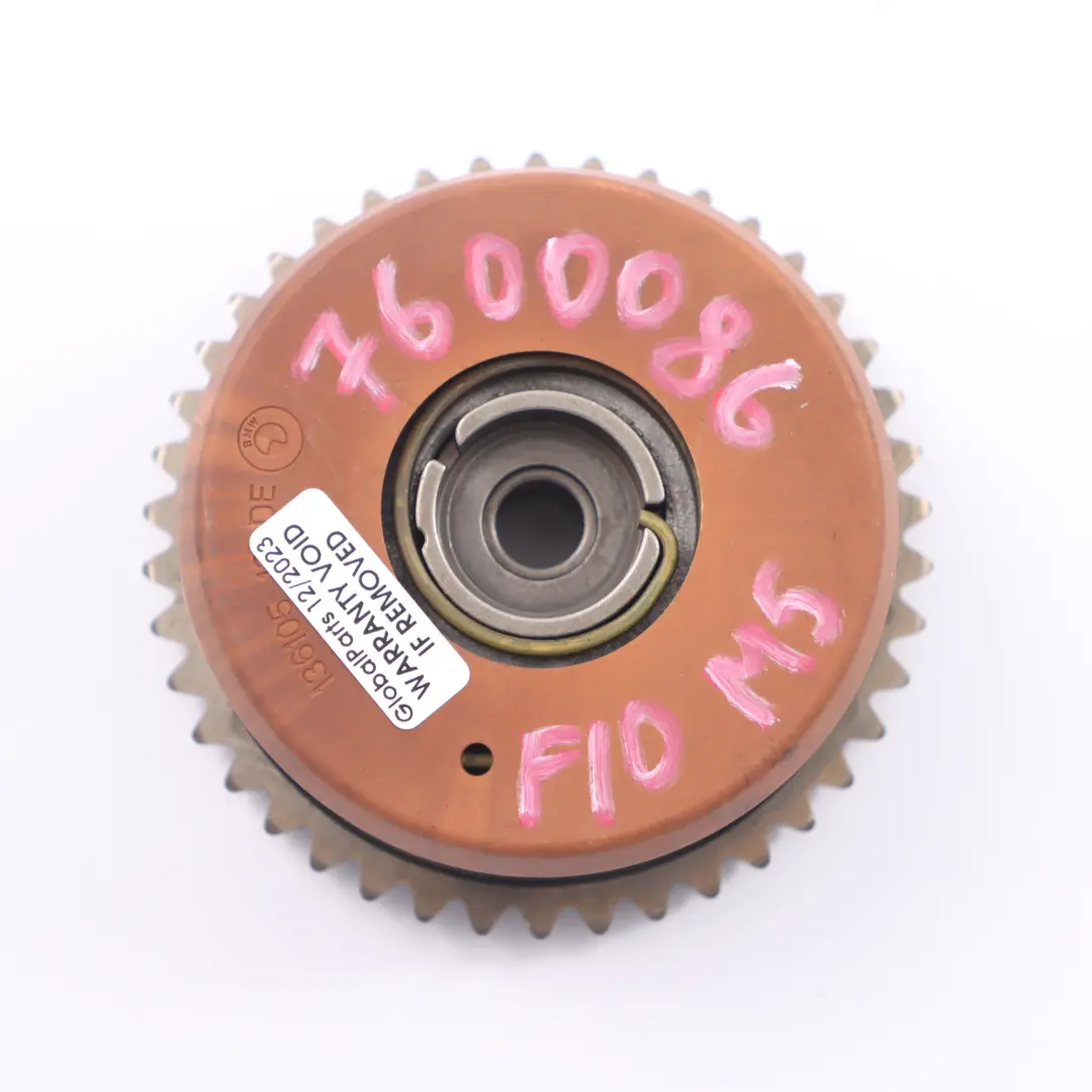  Camshaft Adjustment BMW F10 F11 LCI F13 N63N Engine Outlet Unit Wheel - SKU 7600086 - Part number 7600086