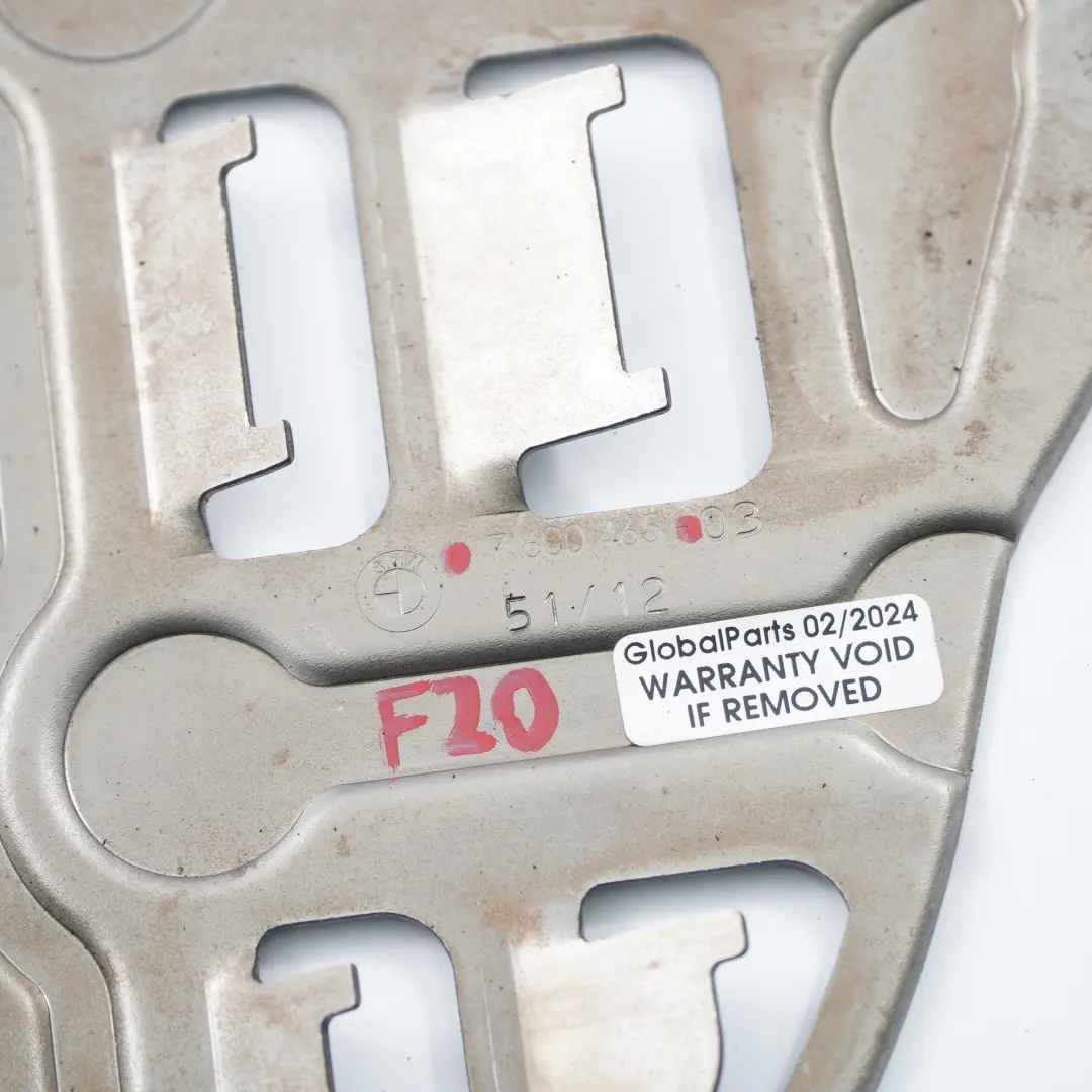  Déflecteur carter d'huile BMW F20 F21 F30 N13 Bouclier anti-boue moteur - SKU 7600465 - Numéro de pièce 7600465