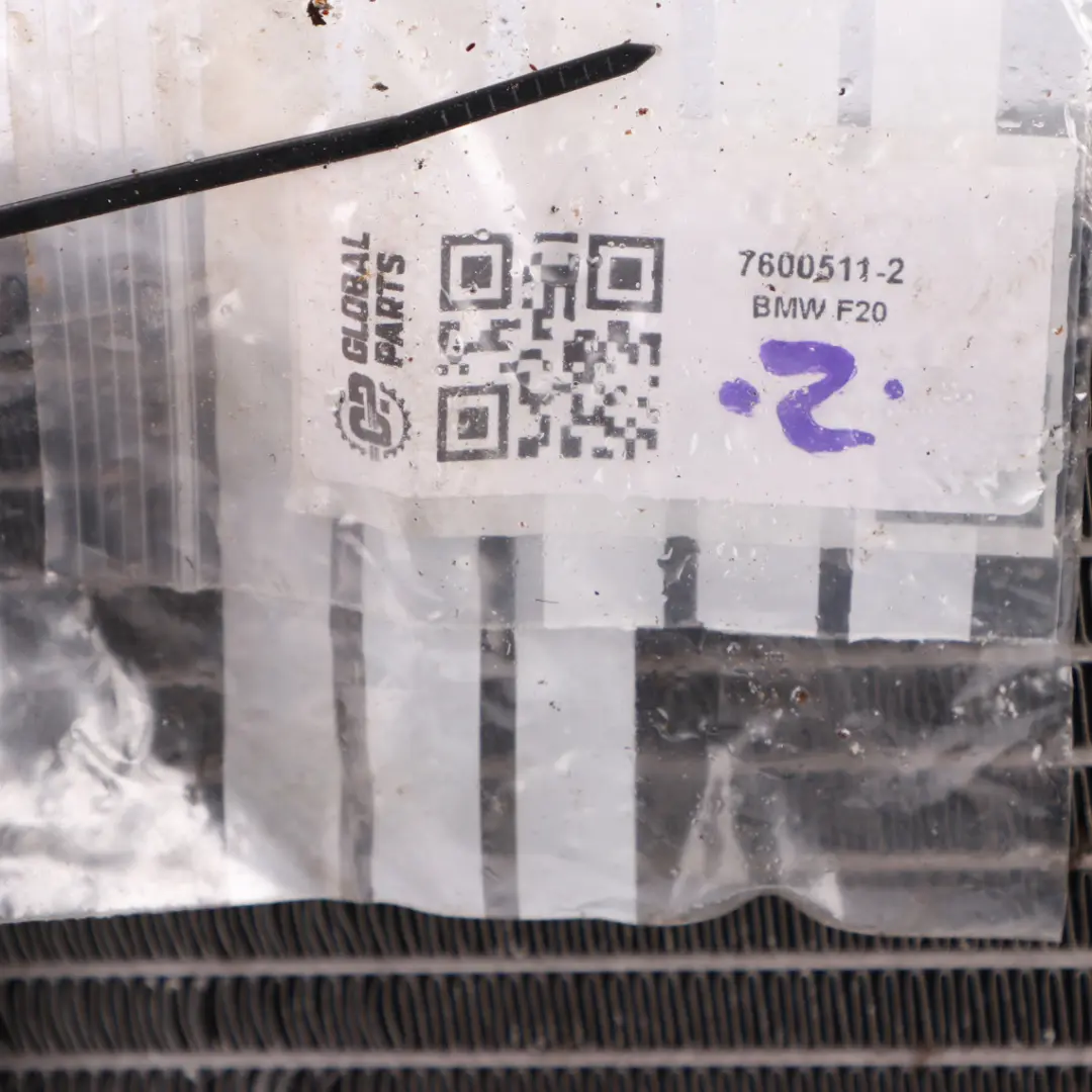 Radiator BMW F20 F21 F30 F31 Radiator Engine Water Cooler Cooling to with Part number 7600511 Radiator BMW F20 F21 F30 F31 Radiator Engine Water Cooler Cooling - SKU 7600511-2 - Part number 7600511